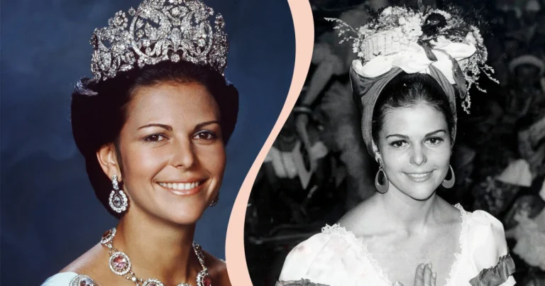 Drottning Silvia Ung