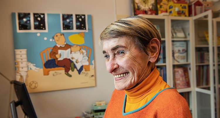 Gunilla Bergström Död